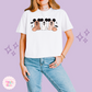 PRINTED 3 MICKEY GHOSTS - WOMENS BOXY T-SHIRT
