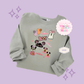 EMBROIDERED GHOULY HALLOWEEN - EXCLUSIVE TO MoM - ADULT SWEATSHIRT 10059