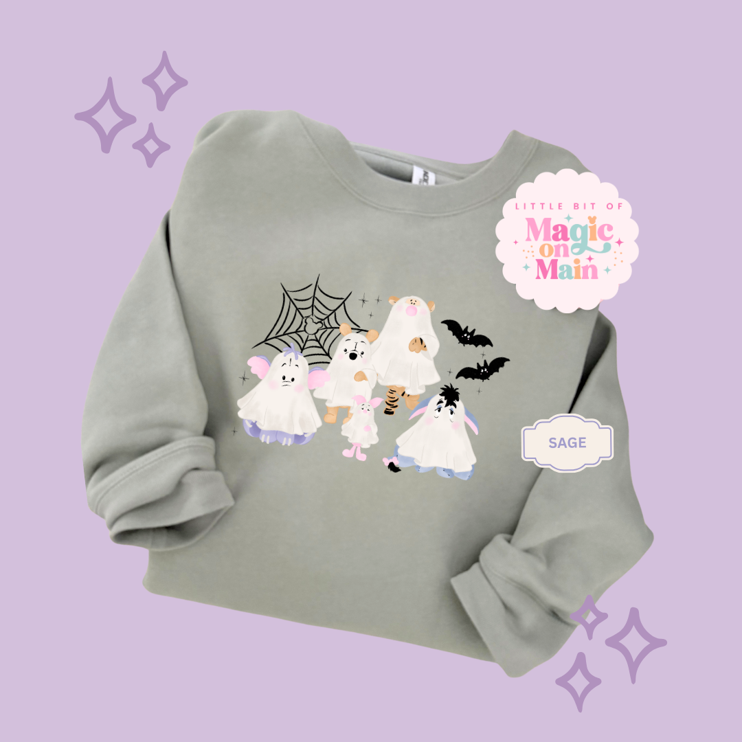 PRINTED WINNIE THE BOO - EXCLUSIVE TO MoM - ADULT SWEATSHIRT
