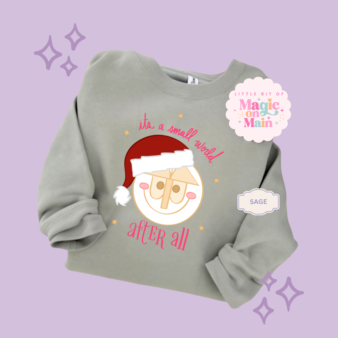 PRINTED SML WORLD - EXCLUSIVE TO MoM - ADULT SWEATSHIRT
