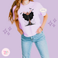 PRINTED SNOW POCAHONTAS - WOMENS BOXY T-SHIRT