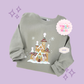 EMBROIDERED GINGERBREAD CASTLE - EXCLUSIVE TO MoM - ADULT SWEATSHIRT