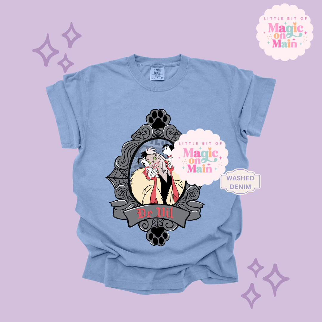 PRINTED DE VIL- EXCLUSIVE TO MoM - ADULT T-SHIRT