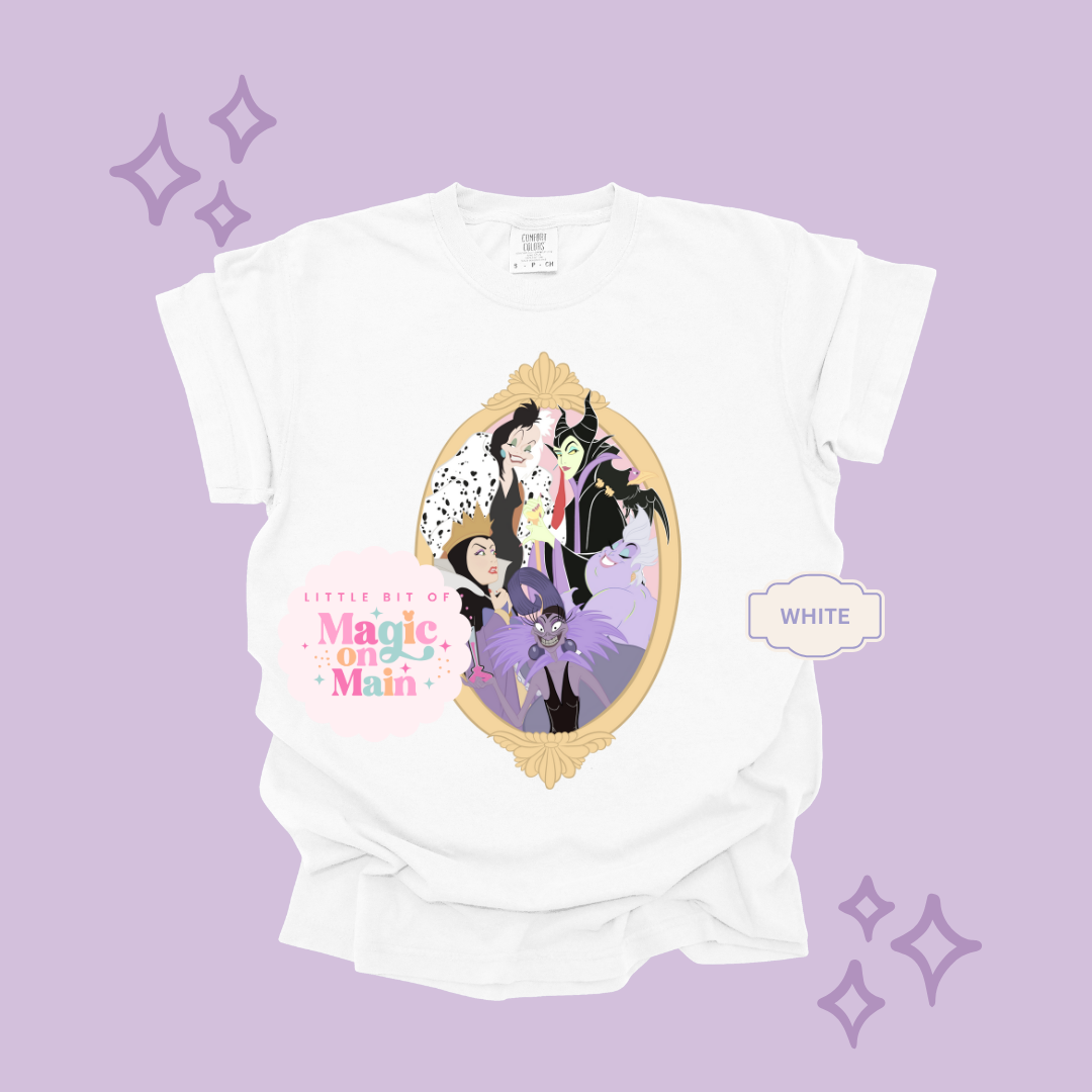 PRINTED VILLAINS COQUETTE - EXCLUSIVE TO MoM - ADULT T-SHIRT