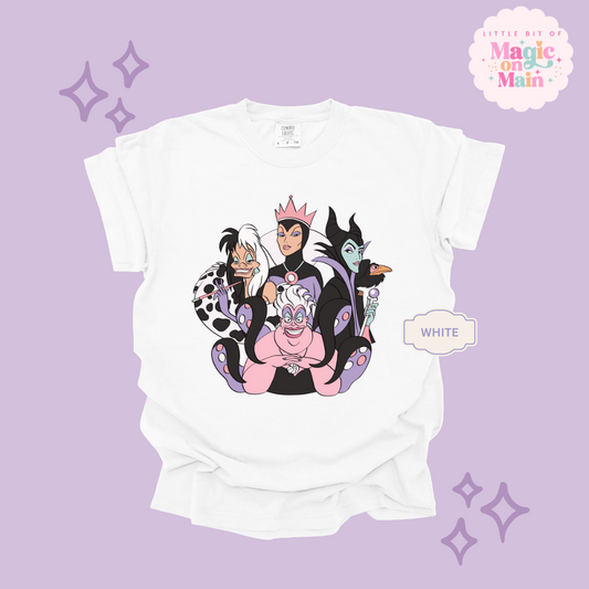 PRINTED VILLAINS - ADULT T-SHIRT