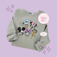 EMBROIDERED MCKY AND FRIENDS - ADULT SWEATSHIRT