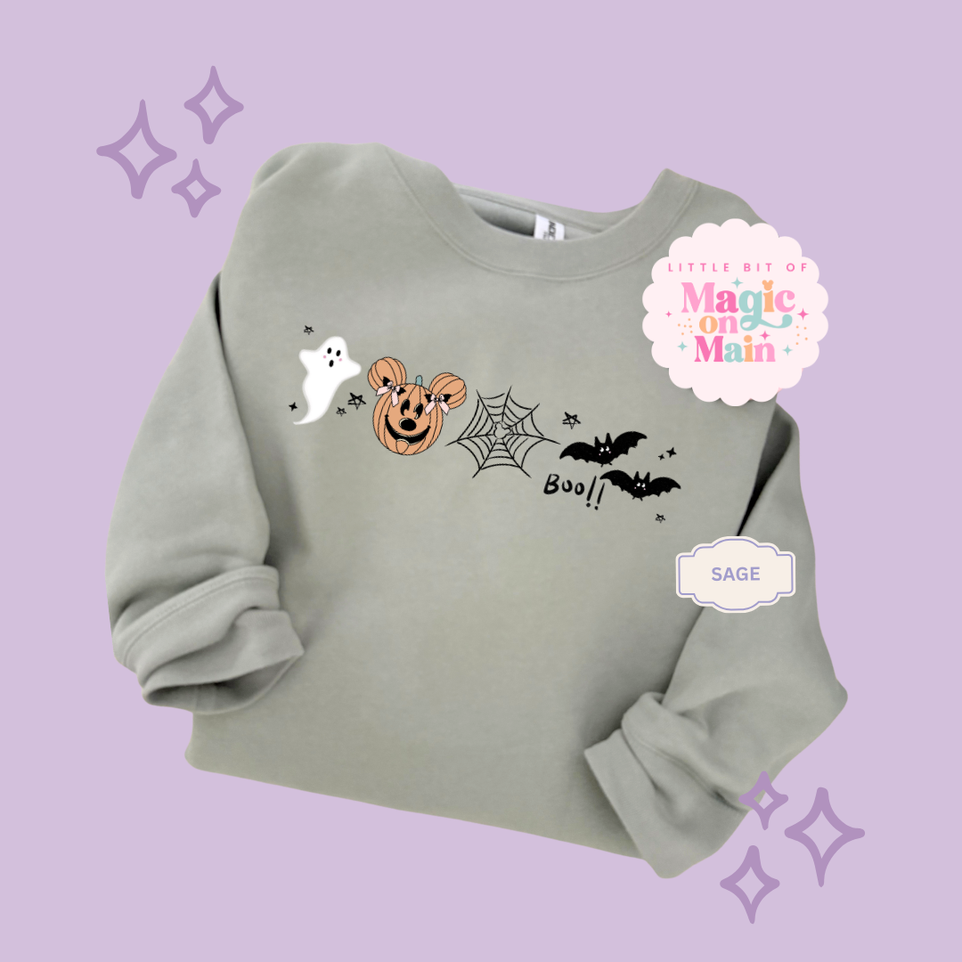 PRINTED BOO CREW - EXCLUSIVE TO MoM - ADULT SWEATSHIRT