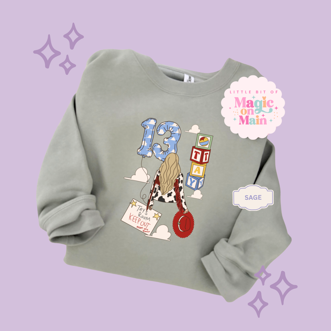 PRINTED TAYS STORY - ADULT SWEATSHIRT