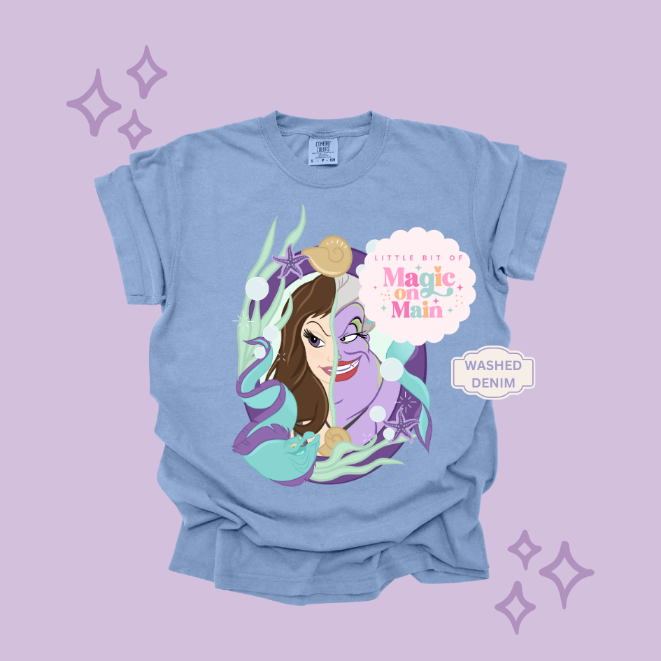 PRINTED VANESSA SEA WITCH - EXCLUSIVE TO MoM - ADULT T-SHIRT
