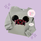 EMBROIDERED APPLIQUE HOLIDAY HAT - EXCLUSIVE TO MoM - ADULT SWEATSHIRT