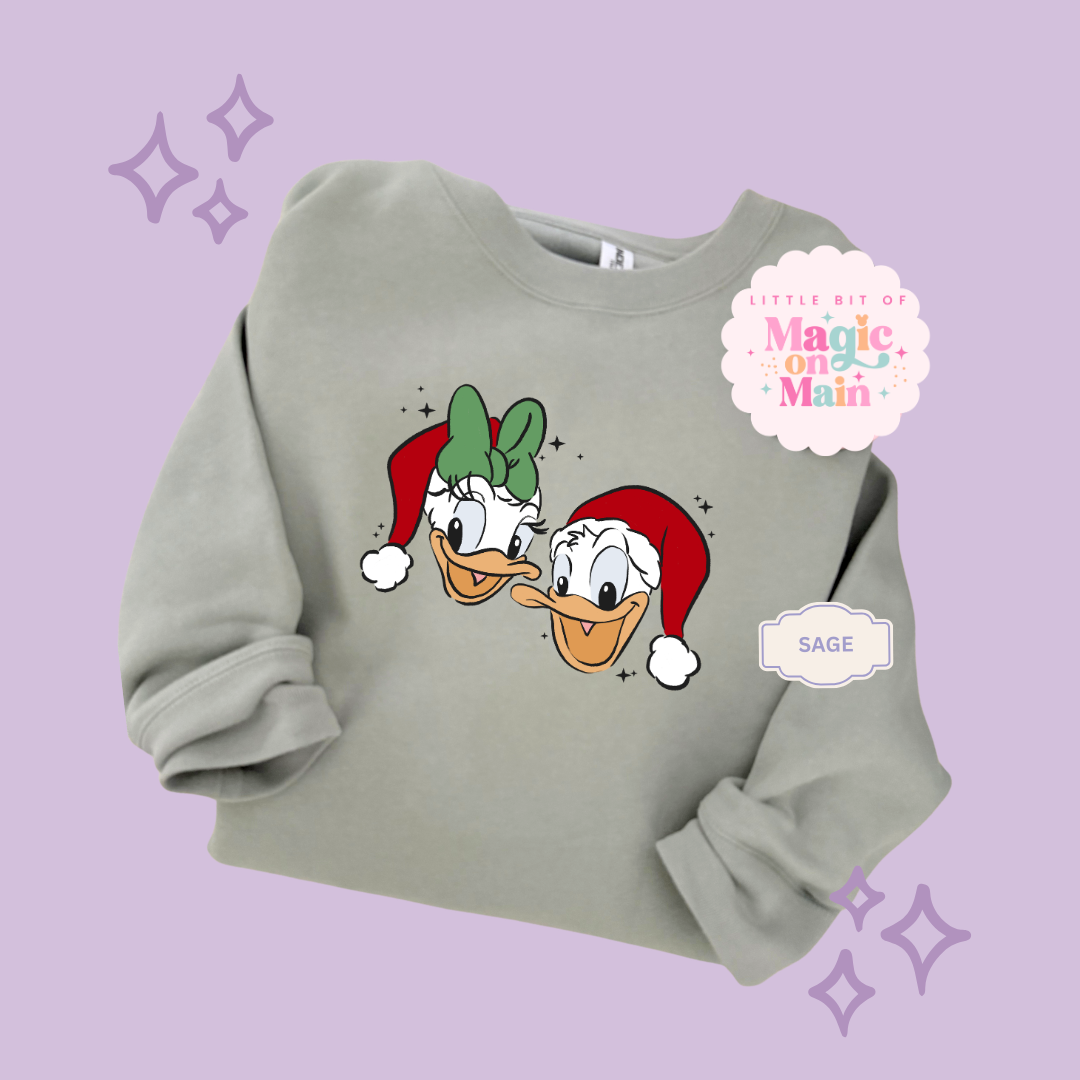 PRINTED MERRY DNLD DAISY - EXCLUSIVE TO MoM - ADULT SWEATSHIRT
