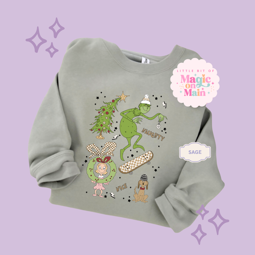 PRINTED MAX AND FRIENDS - EXCLUSIVE TO MoM - ADULT SWEATSHIRT