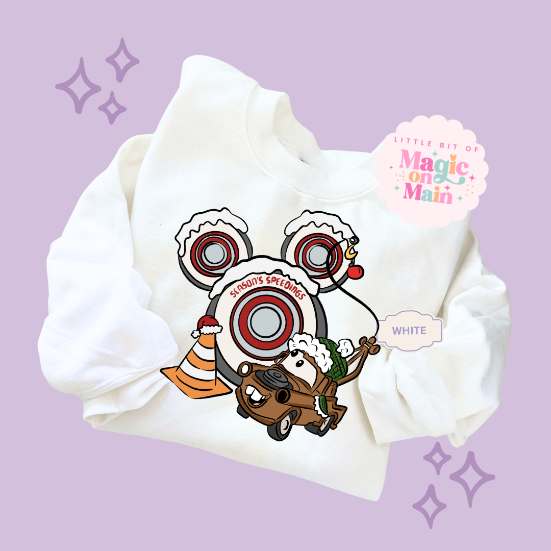 PRINTED SEASONS SPEEDINGS - TODDLER / YOUTH SWEATSHIRT