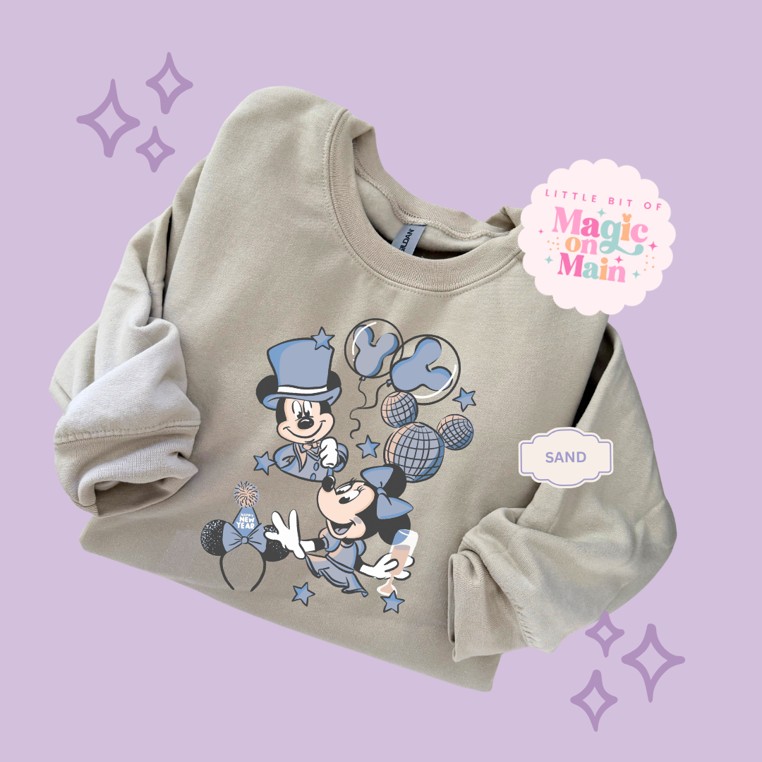 PRINTED NYE BLUE/GREY - ADULT SWEATSHIRT