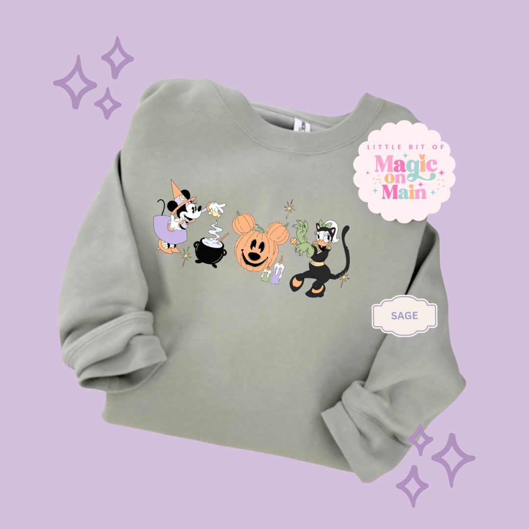 PRINTED  NOT SO SPOOKY - ADULT SWEATSHIRT