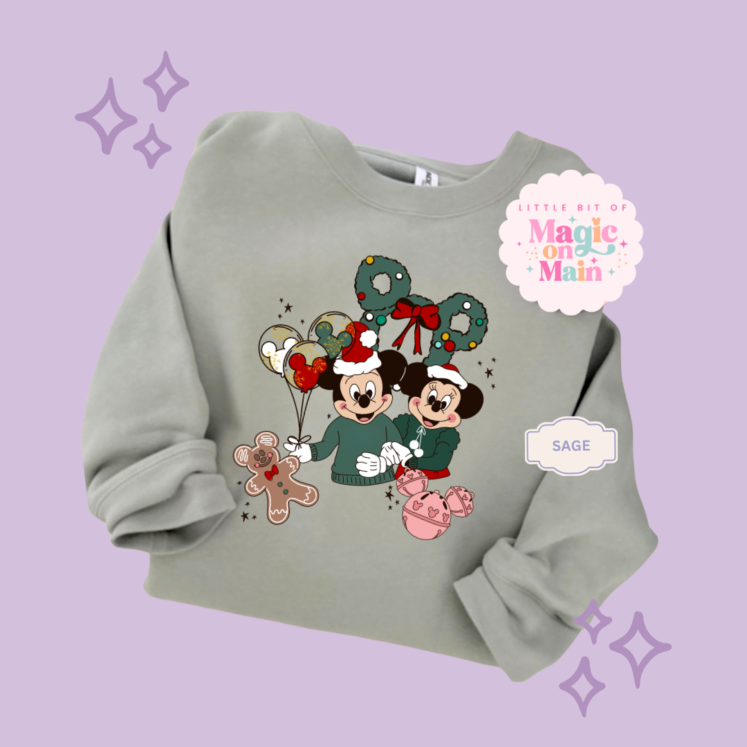 PRINTED WINTER MAGIC - EXCLUSIVE TO MoM - ADULT SWEATSHIRT