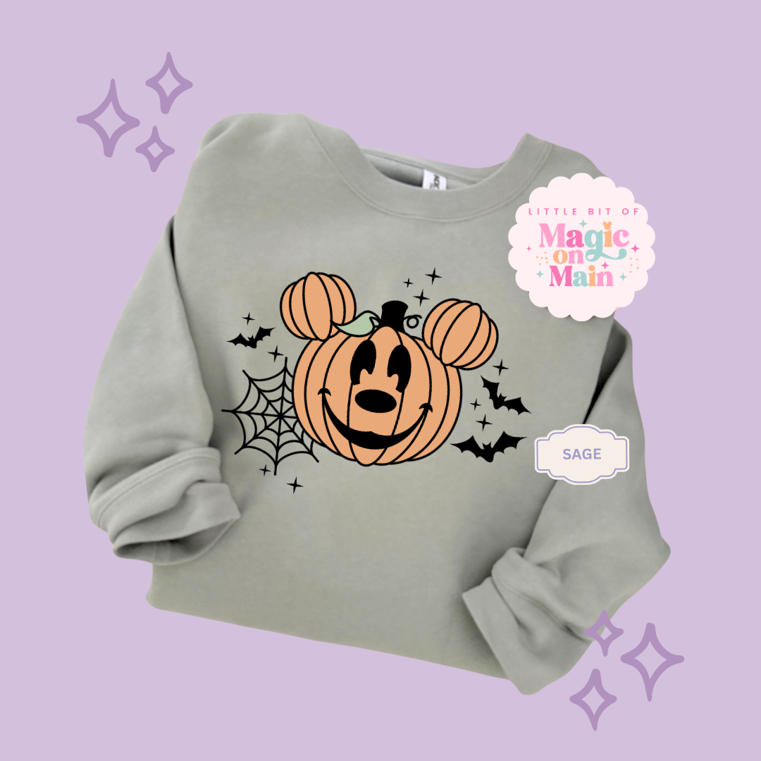 PRINTED MCKY PUMPKIN - EXCLUSIVE TO MoM - ADULT SWEATSHIRT 10057
