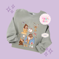 PRINTED BELLE - ADULT SWEATSHIRT 10044