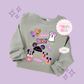 PRINTED GHOULY HALLOWEEN - EXCLUSIVE TO MoM - ADULT SWEATSHIRT 10059