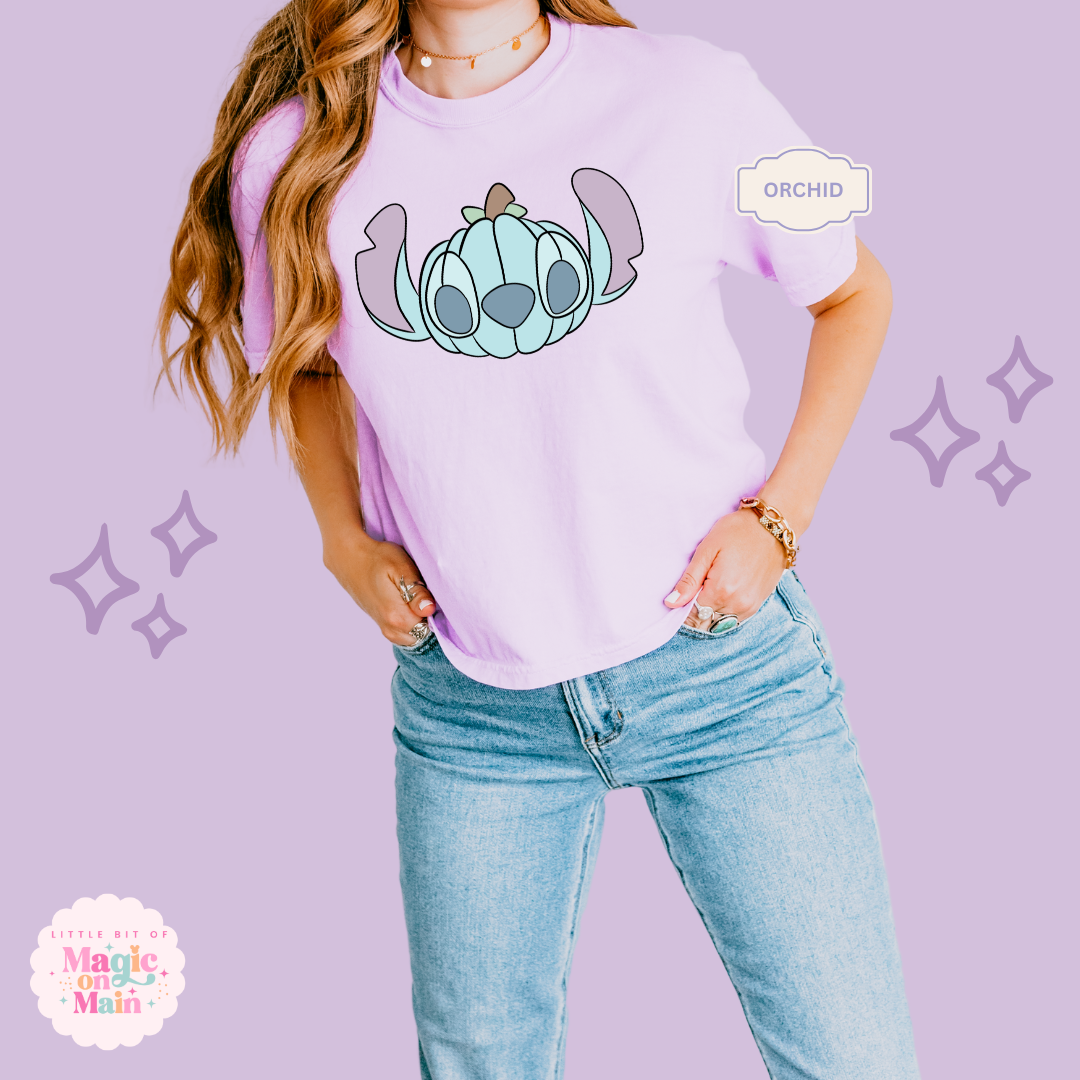 PRINTED 626 PUMPKIN - WOMENS BOXY T-SHIRT