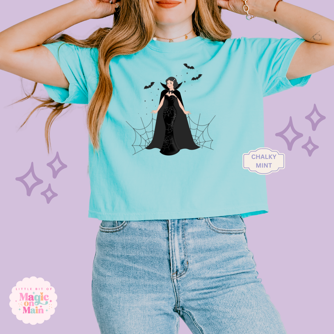 PRINTED SNOW WHITE - WOMENS BOXY T-SHIRT