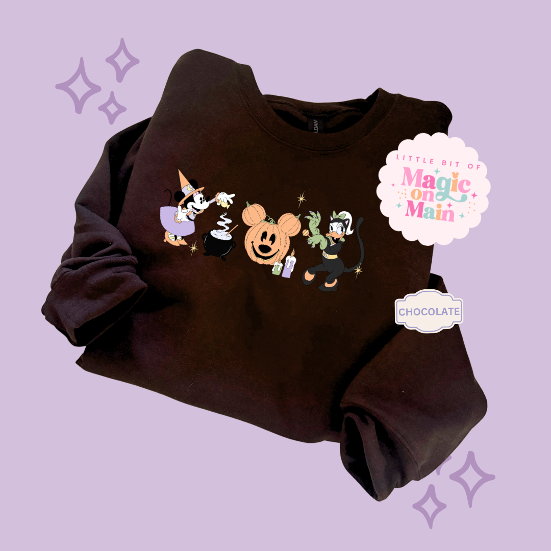 PRINTED  NOT SO SPOOKY - ADULT SWEATSHIRT