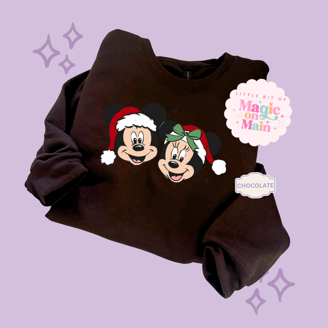 PRINTED MERRY MCKY MNIE - EXCLUSIVE TO MoM - ADULT SWEATSHIRT