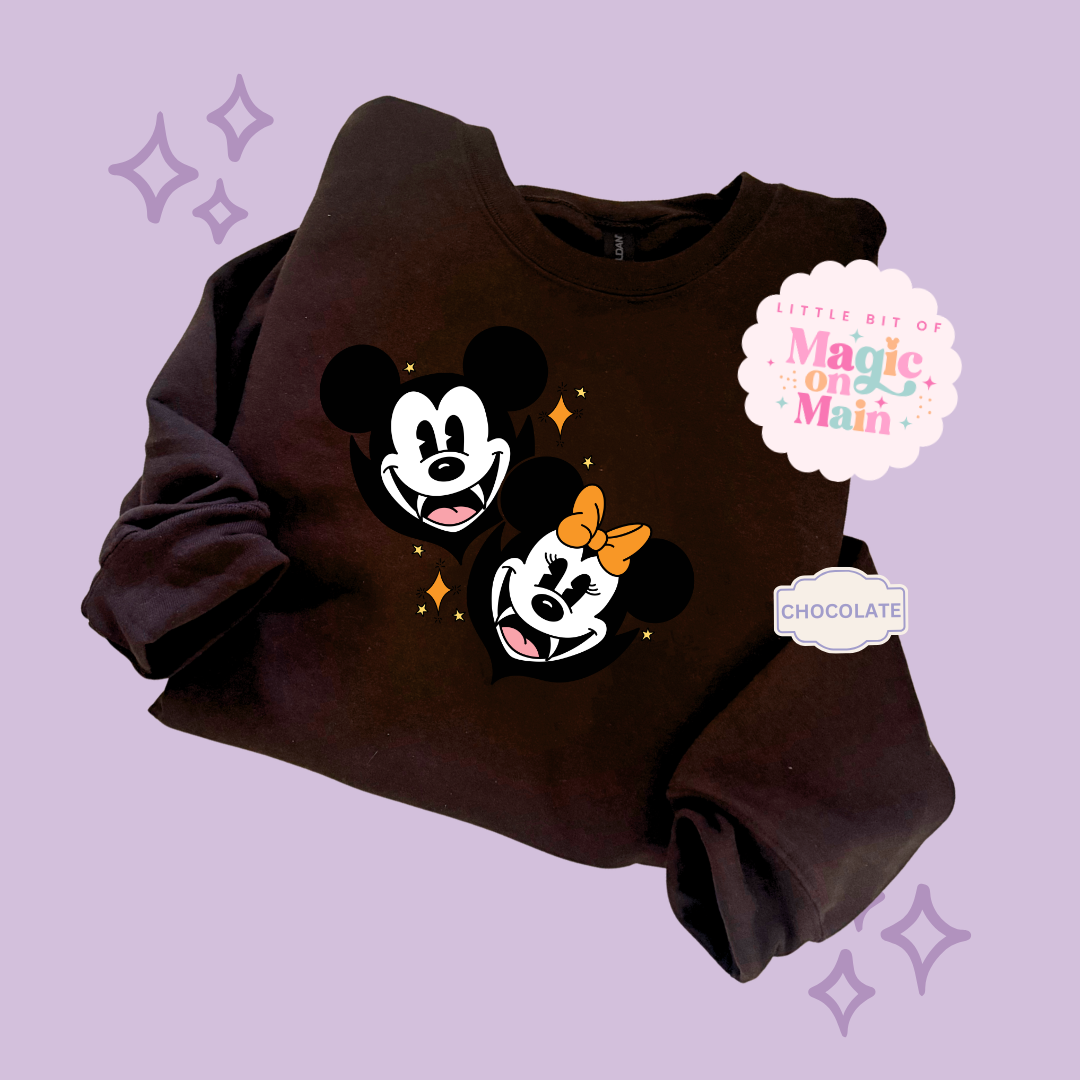 PRINTED MCKY VAMPIRE - EXCLUSIVE TO MoM - ADULT SWEATSHIRT 10058