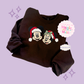 EMBROIDERED MERRY MCKY MNNIE  - ADULT SWEATSHIRT