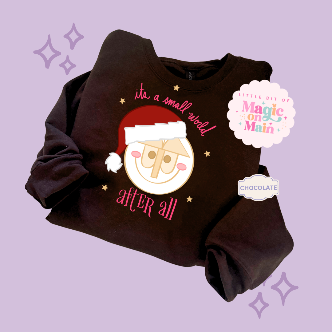 PRINTED SML WORLD - EXCLUSIVE TO MoM - ADULT SWEATSHIRT