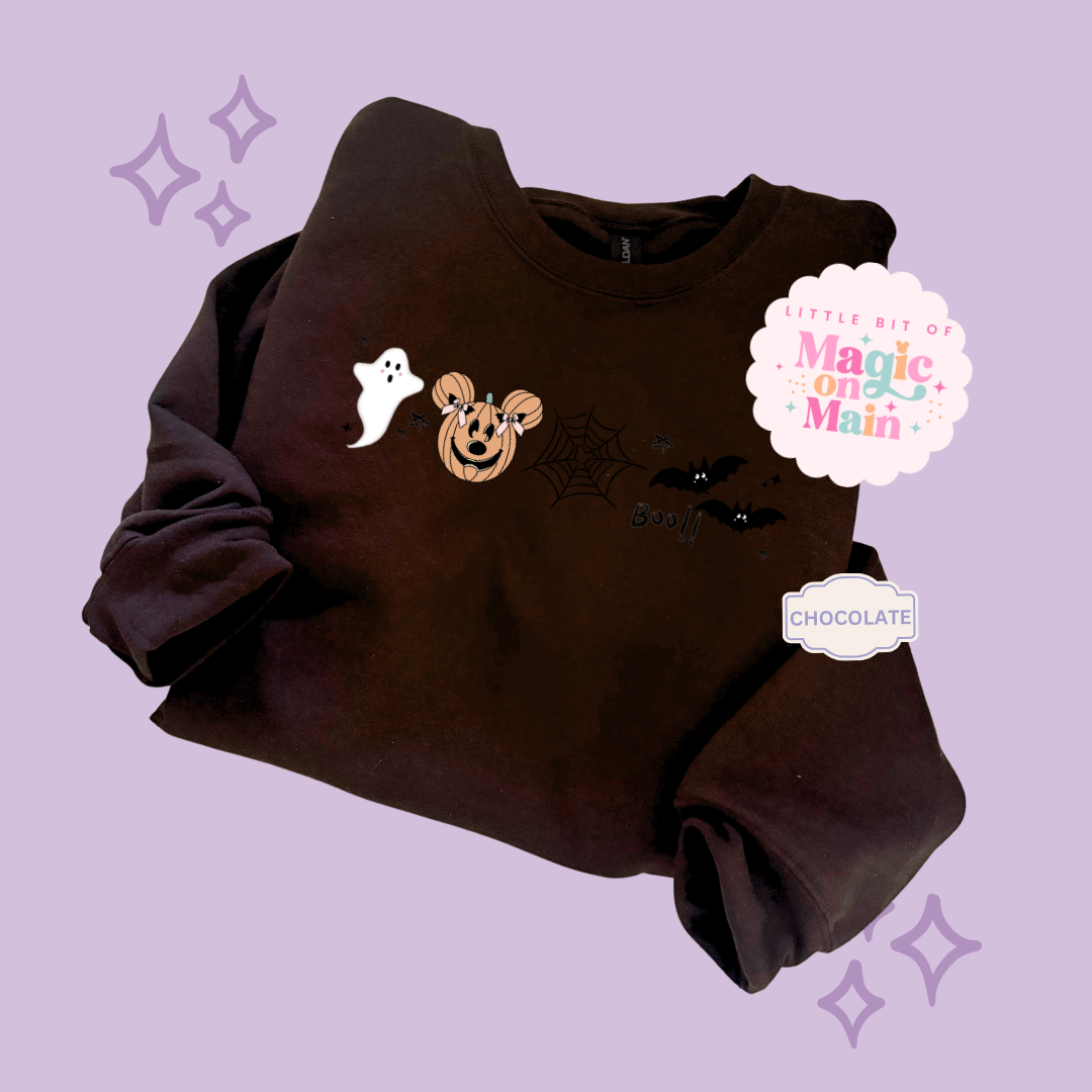 PRINTED BOO CREW - EXCLUSIVE TO MoM - ADULT SWEATSHIRT