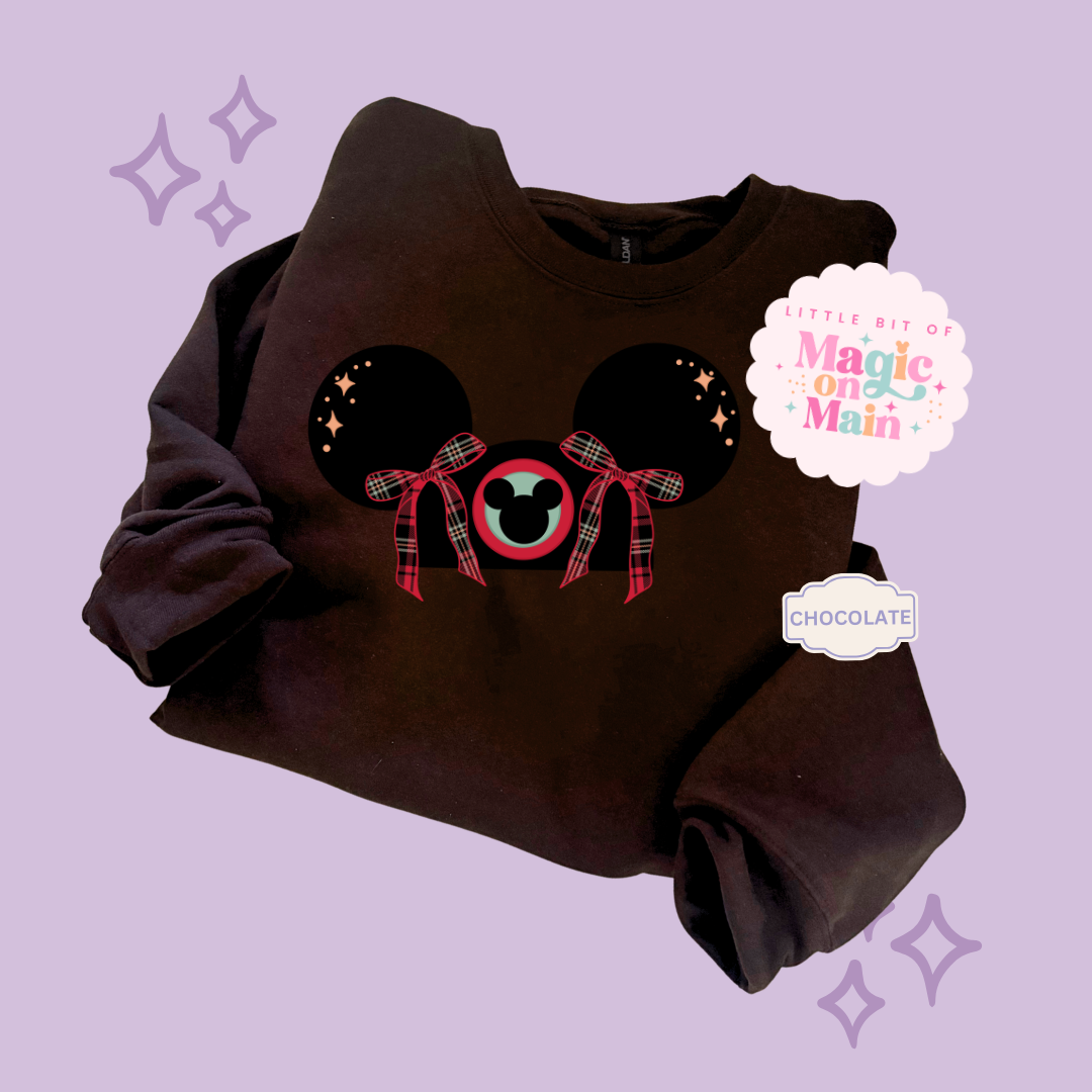PRINTED HOLIDAY HAT- EXCLUSIVE TO MoM - ADULT SWEATSHIRT