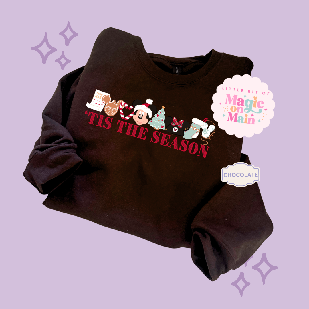 PRINTED TIS THE SEASON - EXCLUSIVE TO MoM - ADULT SWEATSHIRT