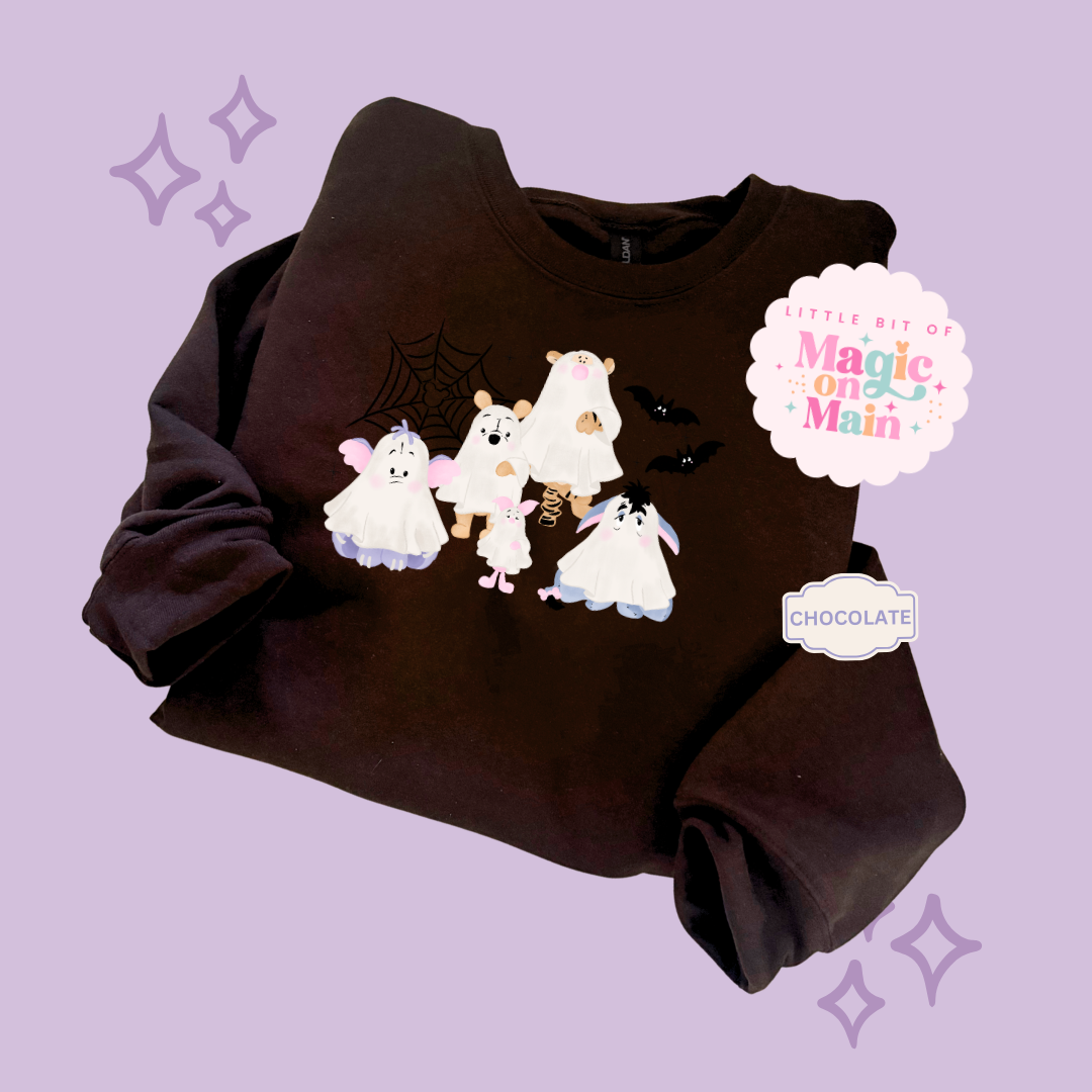 PRINTED WINNIE THE BOO - EXCLUSIVE TO MoM - ADULT SWEATSHIRT