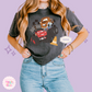 PRINTED CAR FRIENDS - WOMENS BOXY T-SHIRT