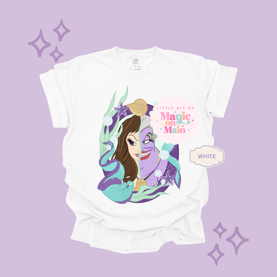 PRINTED VANESSA SEA WITCH - EXCLUSIVE TO MoM - ADULT T-SHIRT