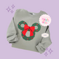 EMBROIDERED MICKEY WREATH - EXCLUSIVE TO MoM - ADULT SWEATSHIRT