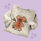 PRINTED GINGERBREAD - TODDLER / YOUTH SWEATSHIRT
