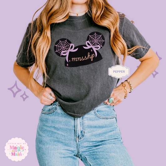 EMBROIDERED HALLOWEEN PARTY HAT - EXCLUSIVE TO MOM - WOMENS BOXY T-SHIRT