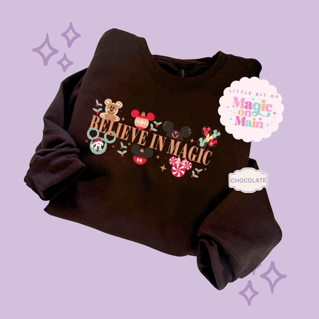 PRINTED BELIEVE IN MAGIC - EXCLUSIVE TO MoM - ADULT SWEATSHIRT