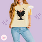 PRINTED SNOW POCAHONTAS - WOMENS BOXY T-SHIRT