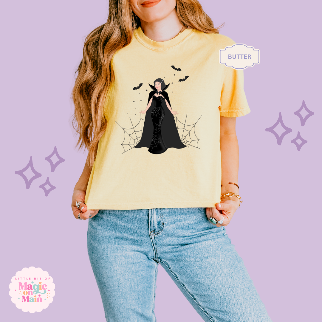 PRINTED SNOW WHITE - WOMENS BOXY T-SHIRT