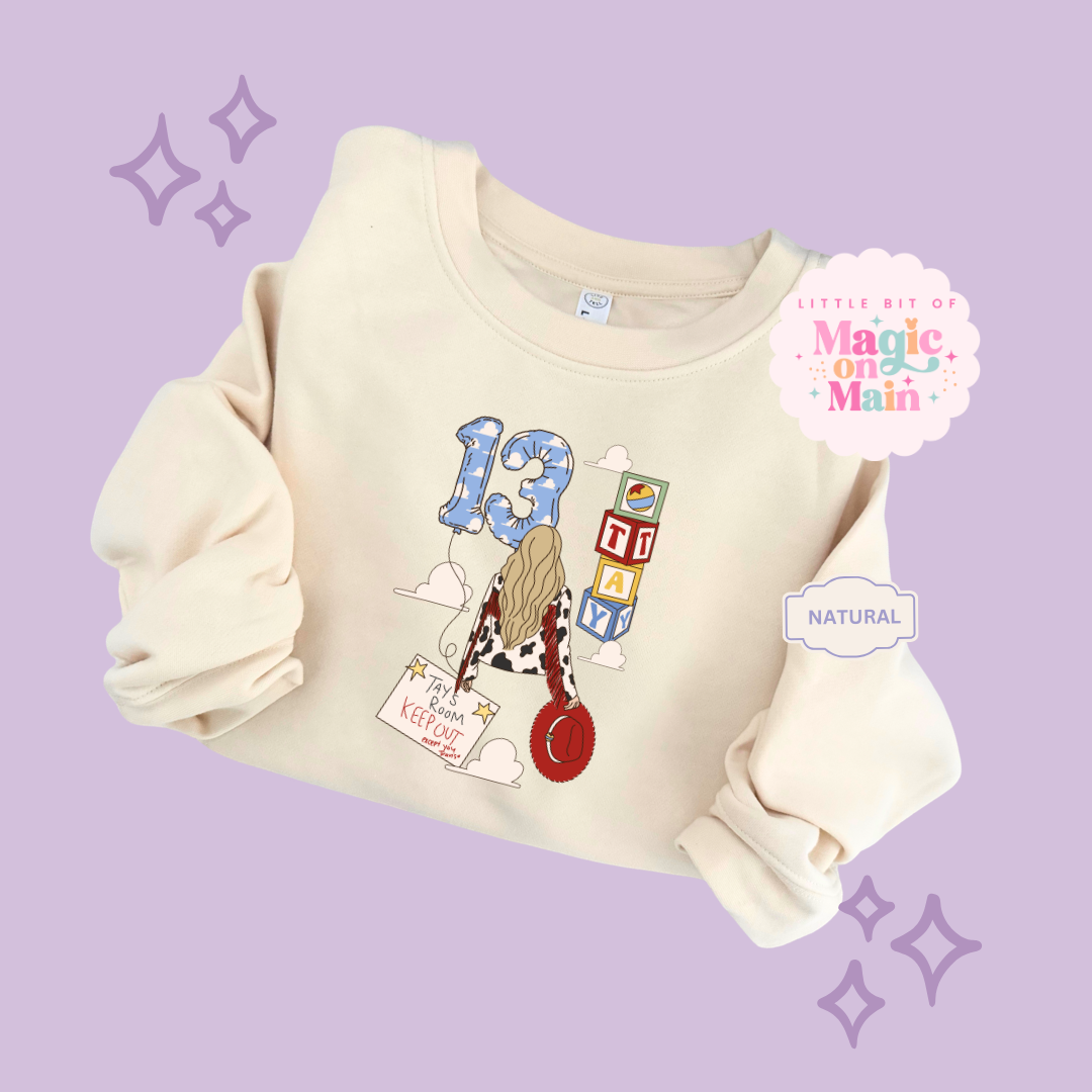 PRINTED TAYS STORY TODDLER / YOUTH SWEATSHIRT