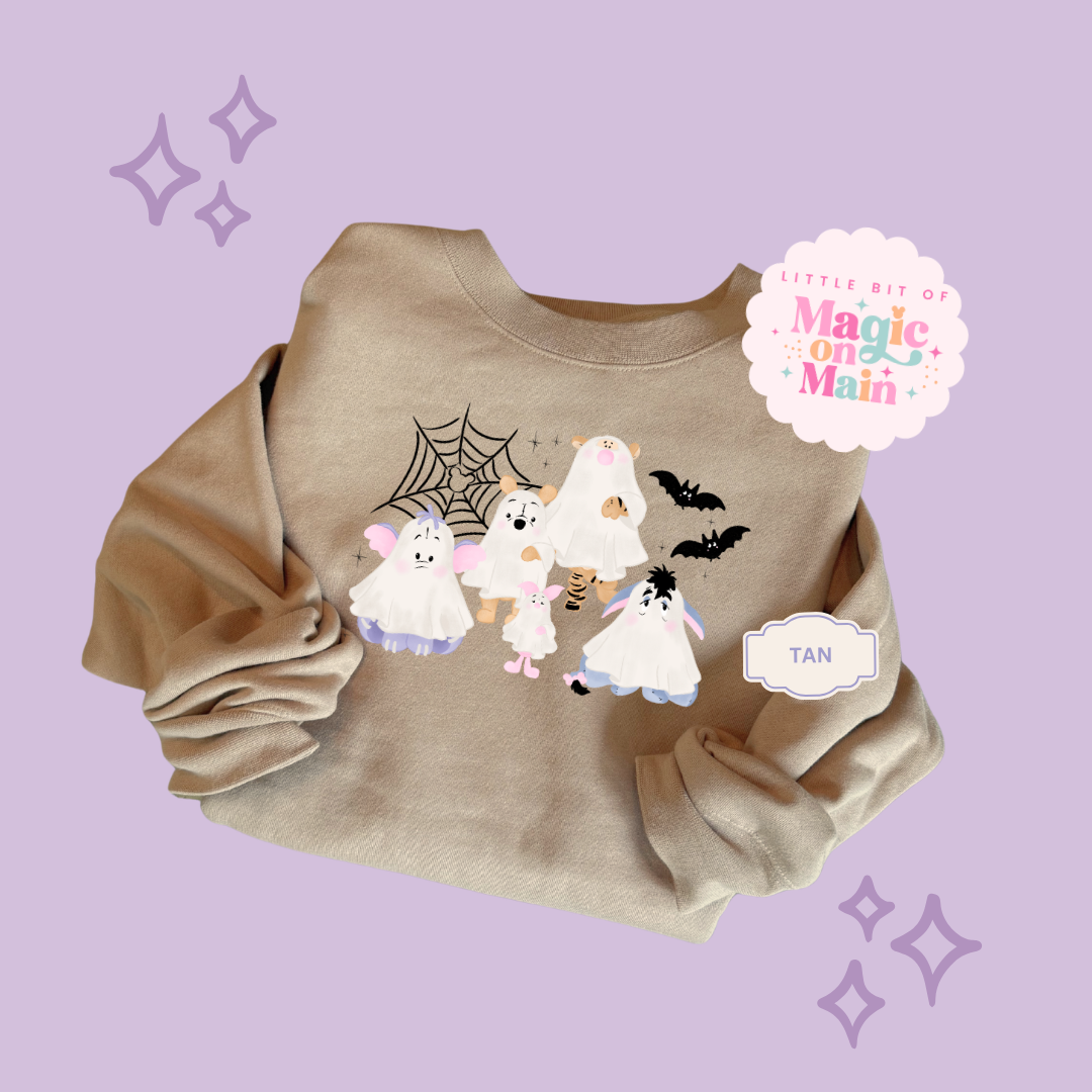 PRINTED WINNIE THE BOO - EXCLUSIVE TO MoM - ADULT SWEATSHIRT
