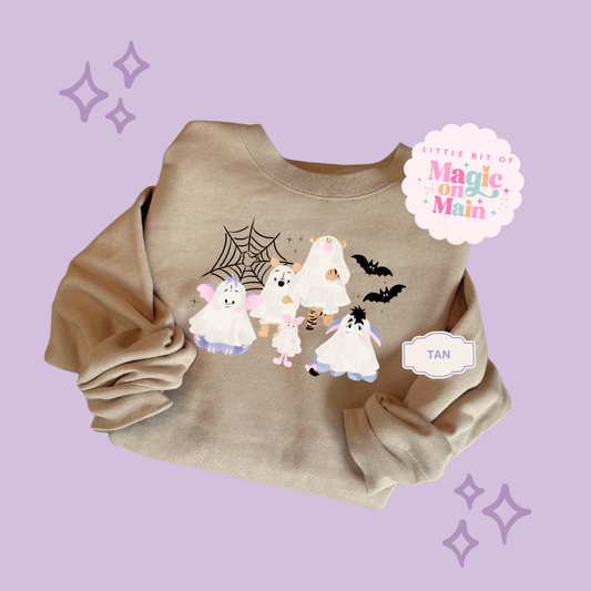 PRINTED WINNIE THE BOO - EXCLUSIVE TO MoM - ADULT SWEATSHIRT