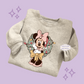 PRINTED MINNIE CHRISTMAS - TODDLER / YOUTH SWEATSHIRT
