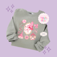 PRINTED PINK SORCERER - ADULT SWEATSHIRT