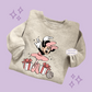 PRINTED MINNIE CHRISTMAS BALLERINA - TODDLER / YOUTH SWEATSHIRT