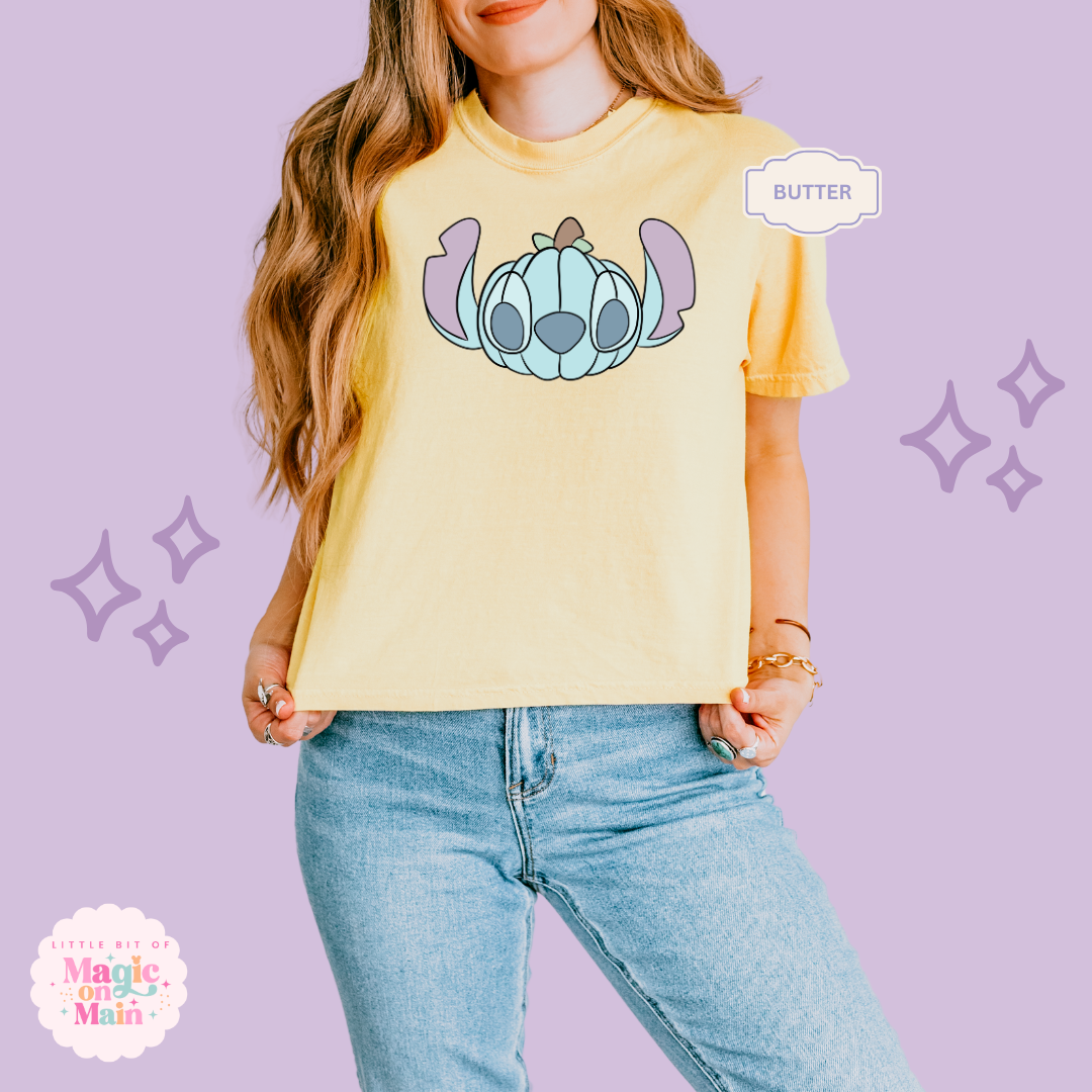PRINTED 626 PUMPKIN - WOMENS BOXY T-SHIRT