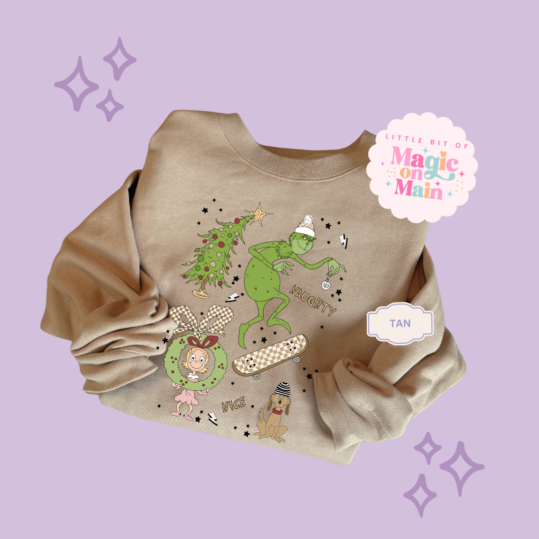 PRINTED MAX AND FRIENDS - EXCLUSIVE TO MoM - ADULT SWEATSHIRT